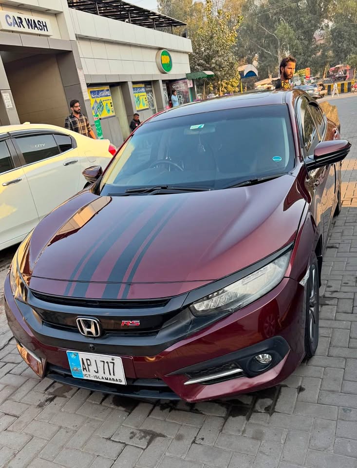 Honda civic 2019 red meter new lights new rim tyre PKR5,600,000